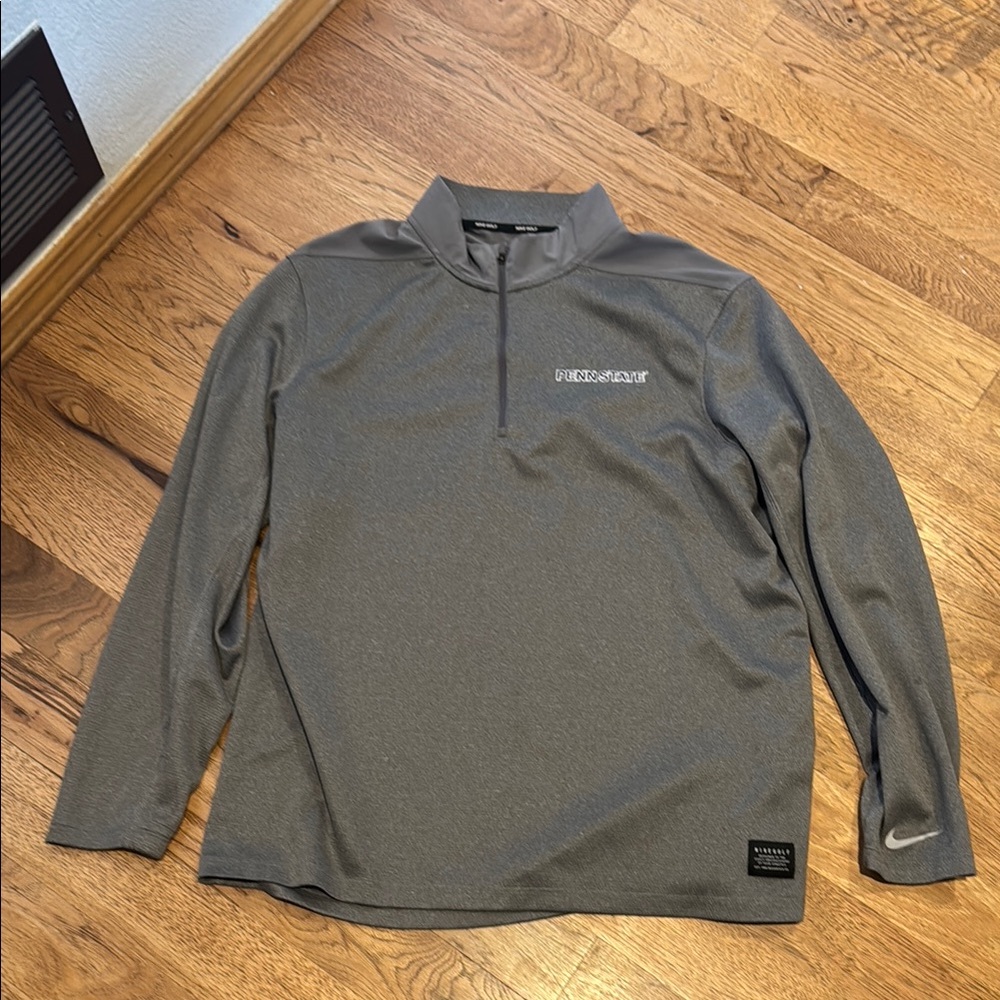 Nike Dri-FIT Gray Golf Pullover